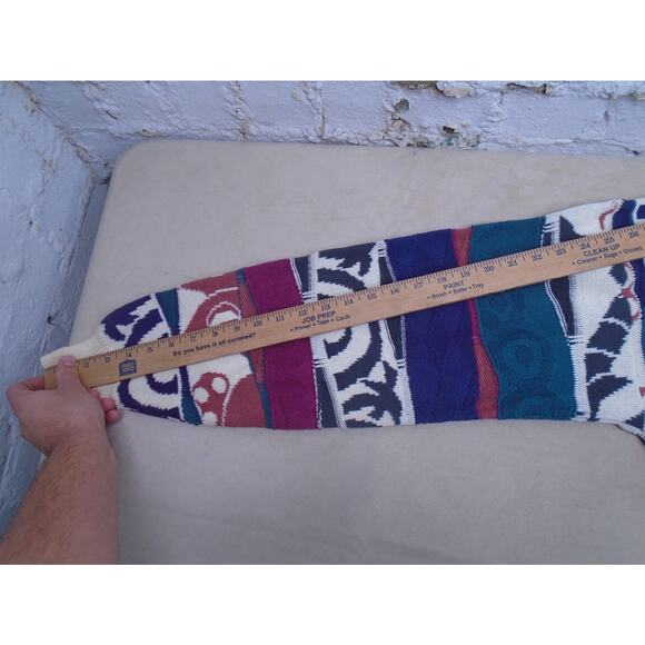 Coogi Style 3D Crewneck Sweater Sz Large Men’s Vintage Hip Hop American Priority - Picture 9 of 12